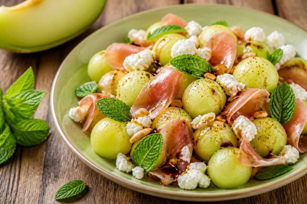 Salade de melon vert : recette fraƮche et savoureuse
