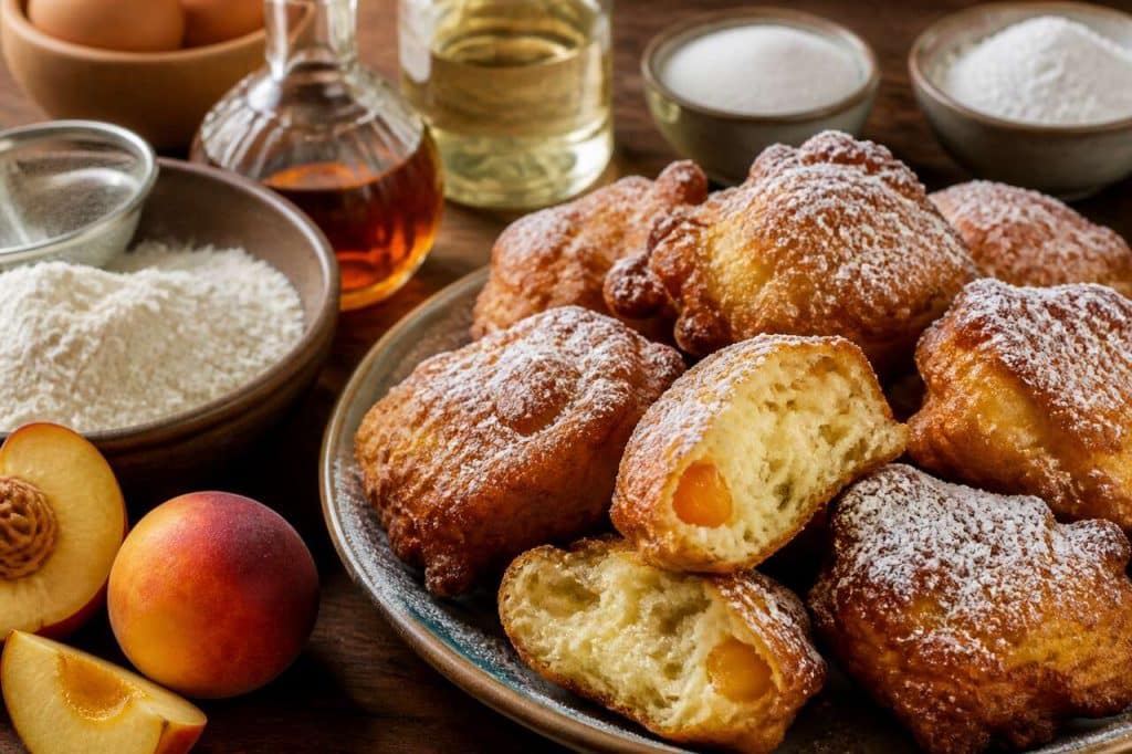 Recette de beignets aux fruits de saison