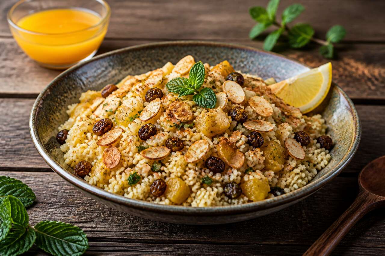 Recette de taboulé aux fruits frais et savoureux