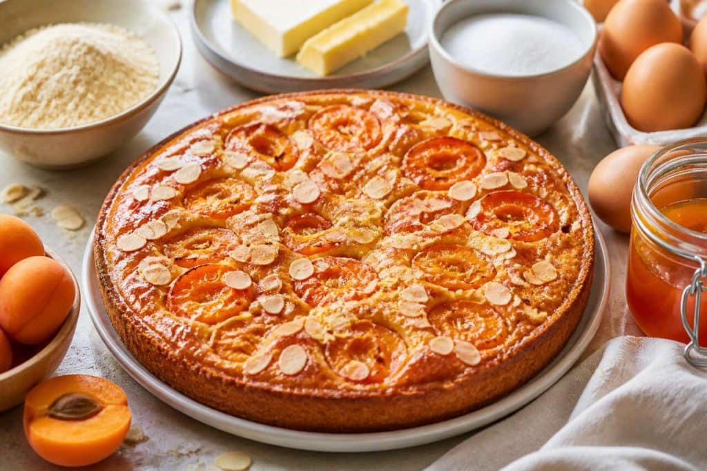 Tarte amandine aux abricots de Cyril Lignac : recette simple et gourmande