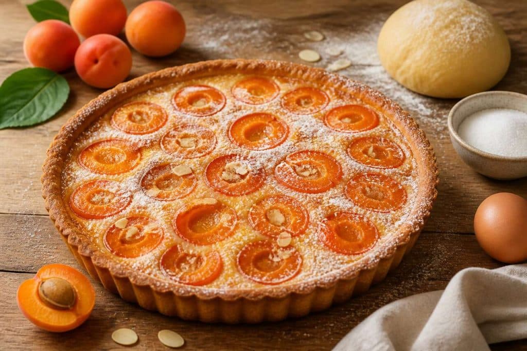 Tarte aux abricots simplissime et rapide : recette facile et savoureuse
