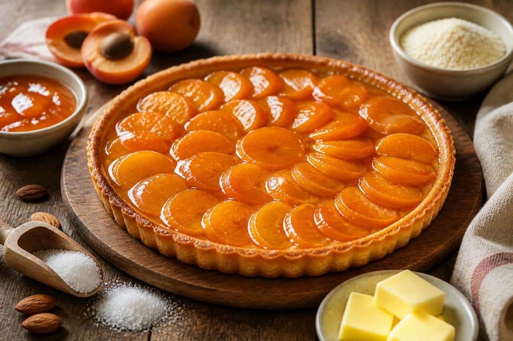 Recette facile : tarte à la confiture d'abricots