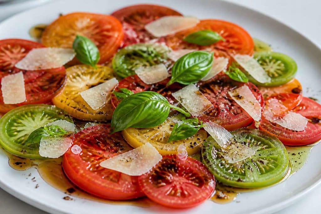 Recette de carpaccio de tomates facile