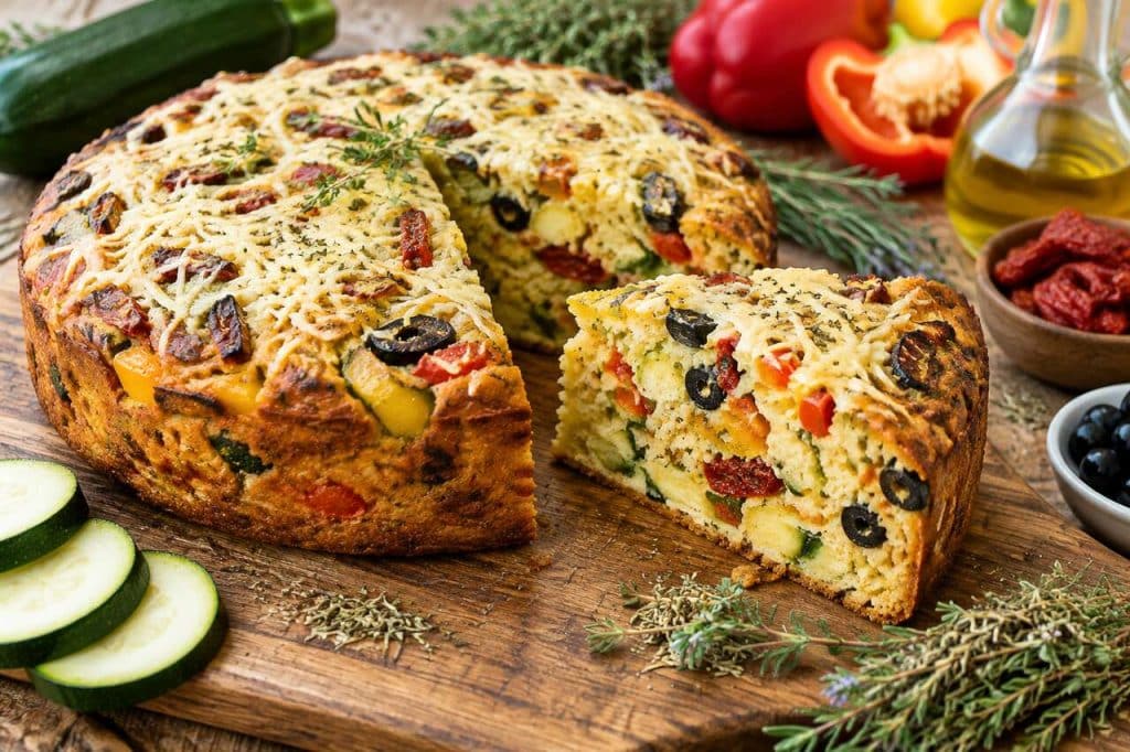 Recette de cake aux légumes du soleil : savourez l'été