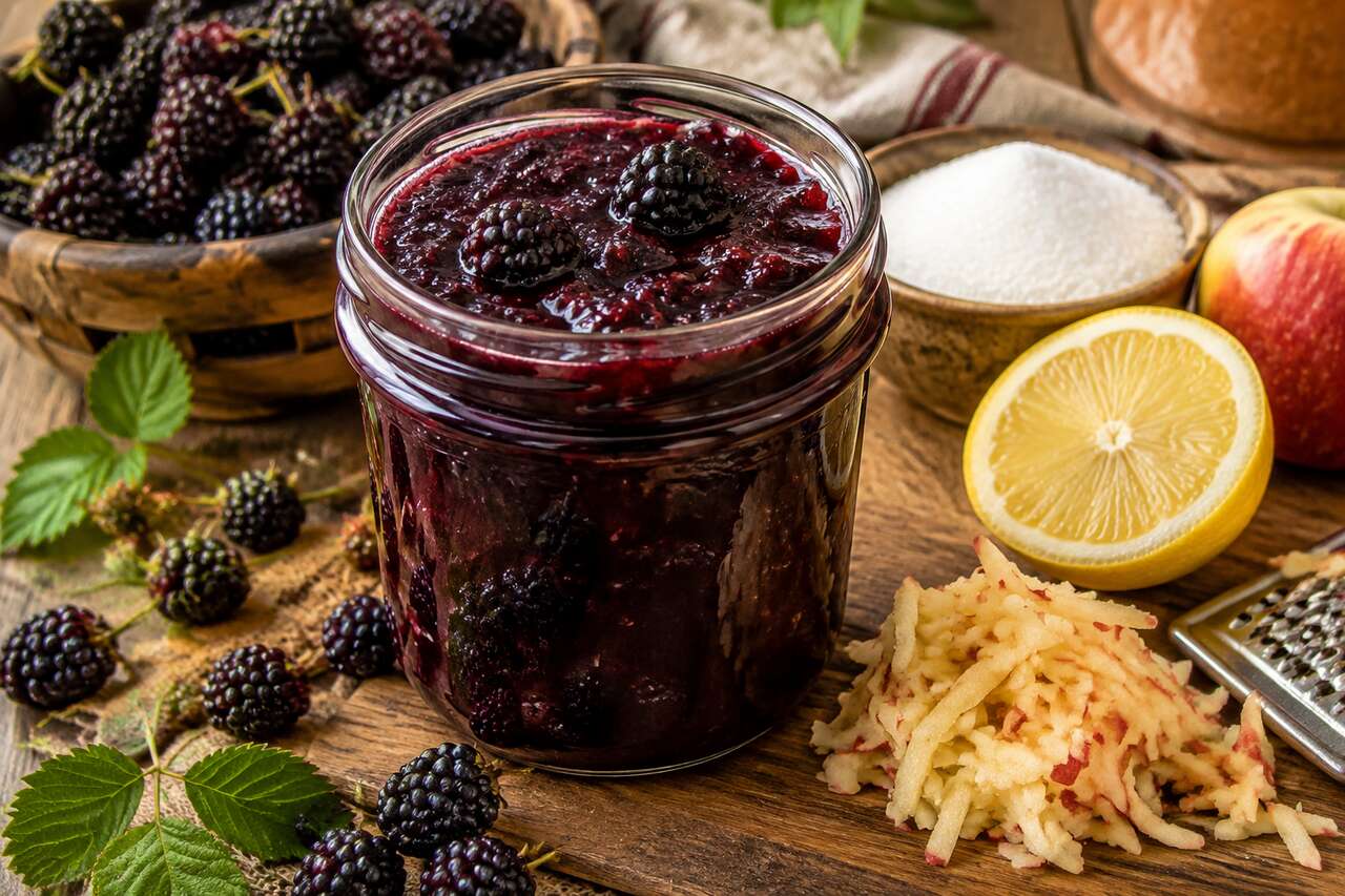Recette confiture de mûres sauvages : délices maison
