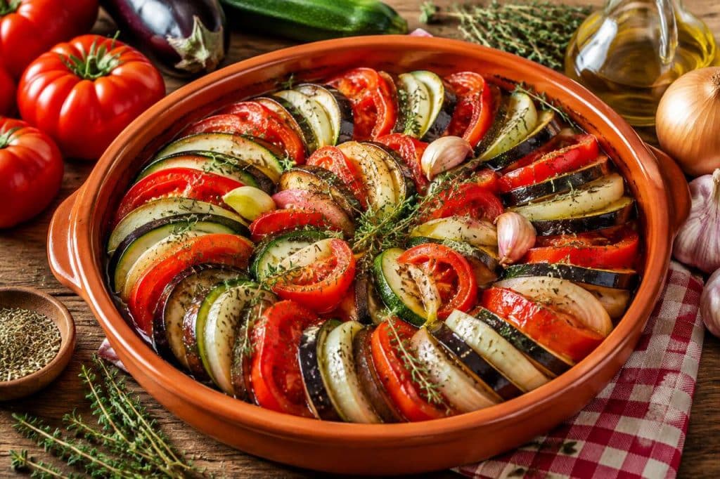 Tian provençal à congeler : légumes du soleil