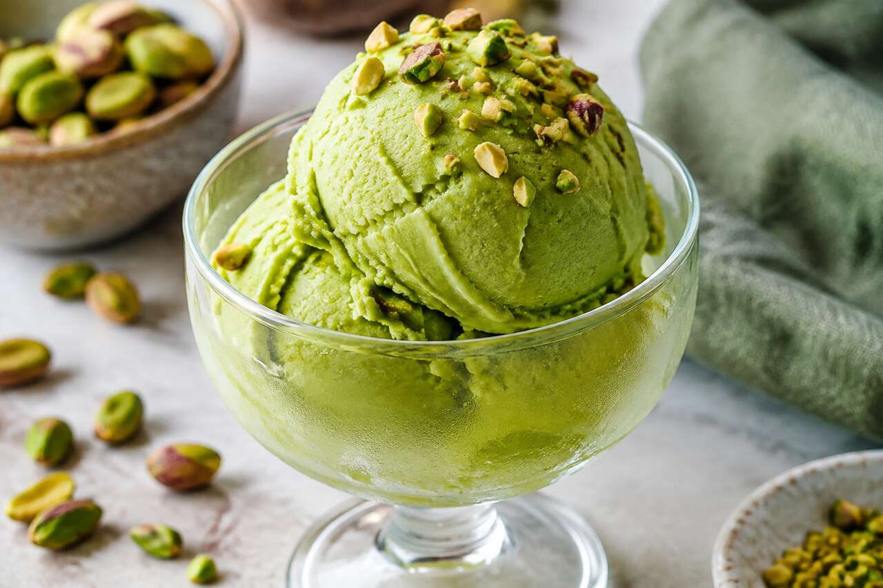 Sorbet à la pistache : recette facile et rafraîchissante
