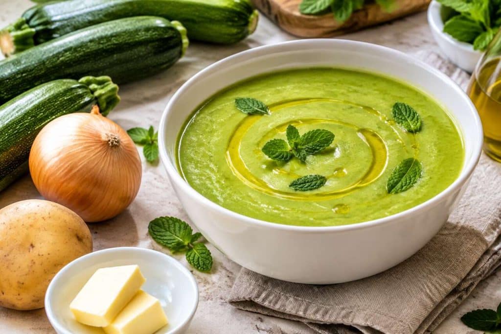 Velouté de courgette gastronomique : la recette irrésistible